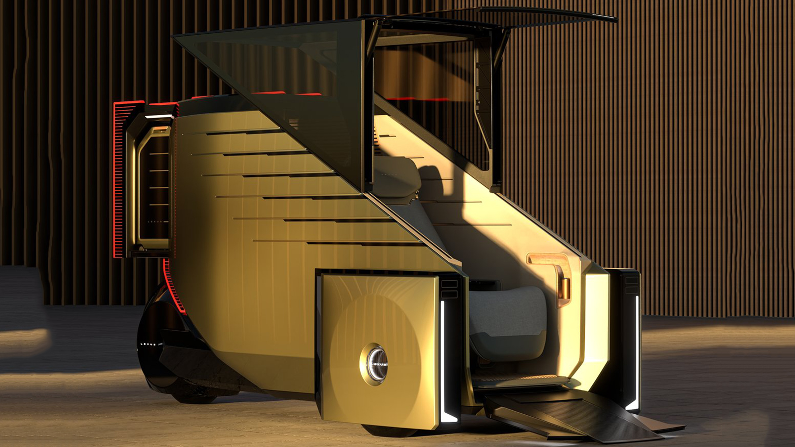 Lexus Micro LS: Premium αυτόνομο μονοθέσιο για την πόλη! 